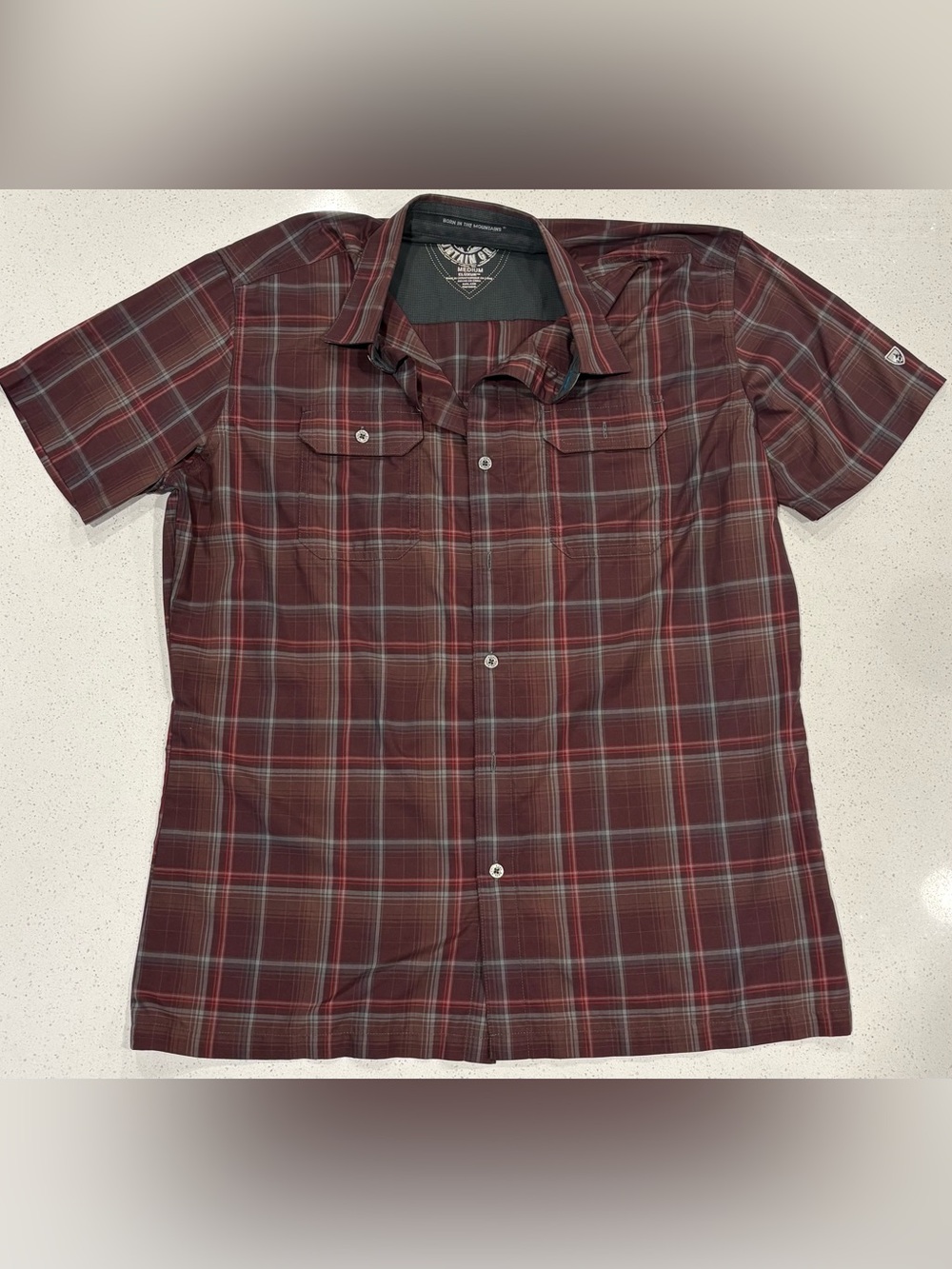 Kuhl Eluxur Short-Sleeve Button Down